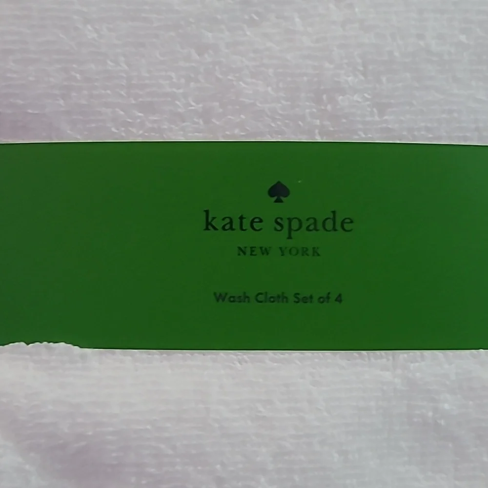 Kate Spade Washcloth Set